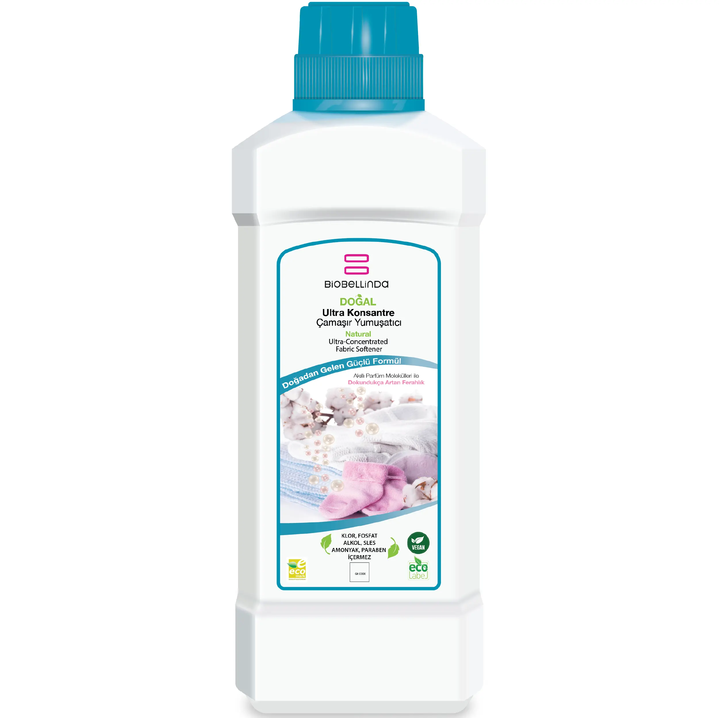 Biobellinda Ultra Konsantre Doğal Çamaşır Yumuşatıcısı 750 Ml