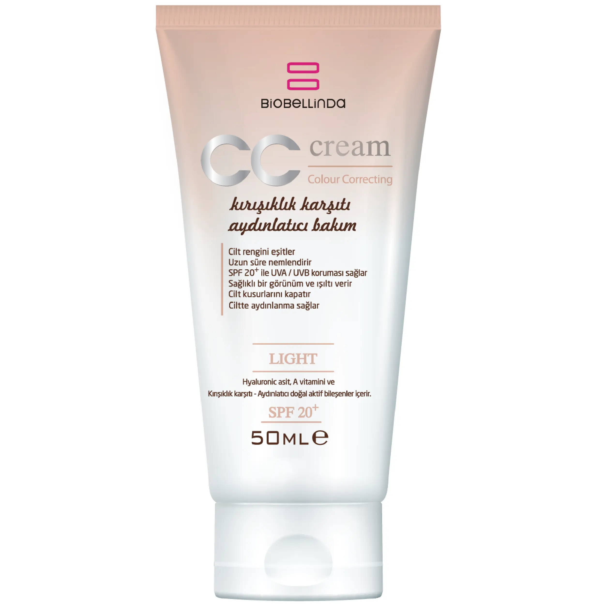 Biobellinda Cc Cream Light 50 Ml | Cilt Kusursuzlaştırıcı Kapatıcı